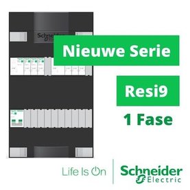 Schneider 1 Fase GroepenKasten