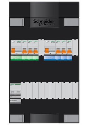Schneider Groepenkast 1 Fase 6 Groepen || ADVG23234H1