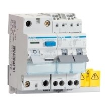 Hager VKS02COMBI Aardlek CDA540G + 2 Automaten MKS516