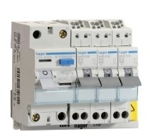 Hager VKS03COMBI Aardlek CDA540G + 3 Automaten MKS516