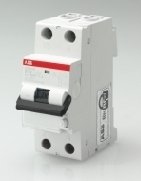 ABB Aardlek Automaat 2-polig 16A C-kar. 30mA