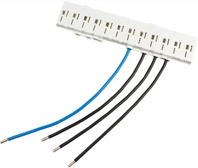 ABB HAF Busboard 3 fase, 1 x 12 modulen