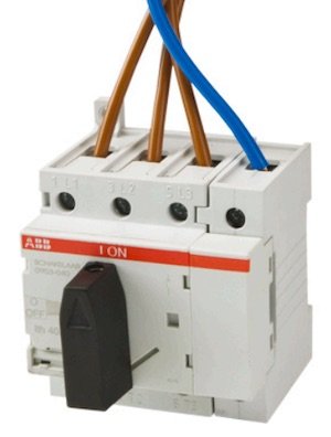 ABB HAF Hoofdschakelaar 4P 63A Bedraad