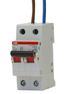 ABB HAF Hoofdschakelaar 2P 40A Bedraad