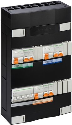 Groepenkast Schneider 3 Fasen 6 Groepen ADVG2222224H3 - 3x ALS