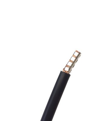 Soepele Draad VDS 6mm2 Zwart Compleet 300mm