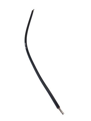 Soepele Draad VDS 6mm2 Zwart Compleet 300mm