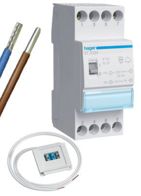 Hager VKG07ST Beltrafo ST303N 230V/8V 1A