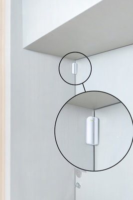 AJ-DOORPLUS Wit / Ajax Raam- en Deurcontact (Tilt & Trilsensor)