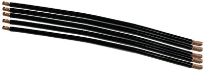 Groepenkast Aansluitdraden Zwart - 300 mm - 6mm2 - Adereind Gelast