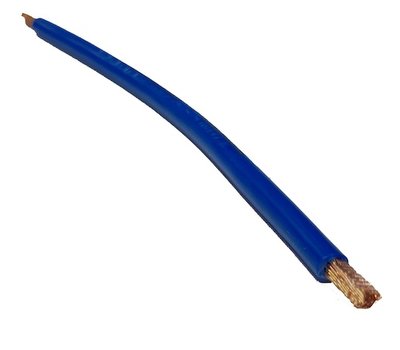 Groepenkast Aansluitdraden Blauw - 300 mm - 6mm2 - Adereind Gelast