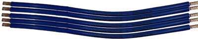 Groepenkast Aansluitdraden Blauw - 300 mm - 6mm2 - Adereind Gelast