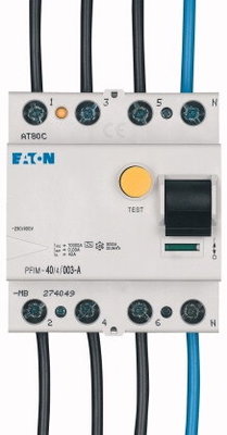 InstallatieKast Eaton leeg 2x 4P Aardlekschakelaars / HT330-S64+2ALS4P