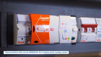 Gewiss Restart Autotest Aardlekschakelaar 40A - 4 Polig - GW90922