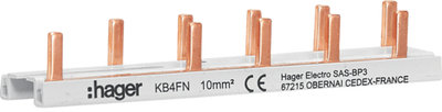 Hager KB4FN Aansluitrail