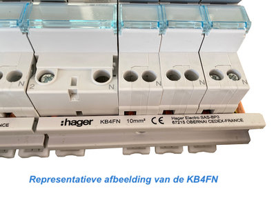 Hager KB2FN Aansluitrail