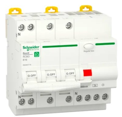 Schneider AardlekAutomaat B16 40A 300mA 4P - R9D64716