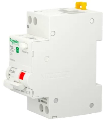 Schneider Aardlek Automaat 1P + N 16A 30mA C-kar - R9D55616