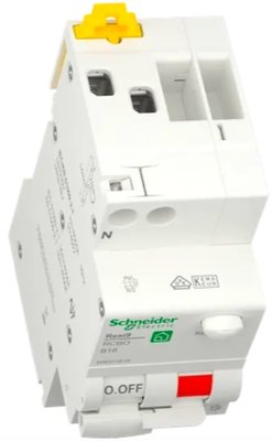 Schneider Aardlek Automaat 1P + N 16A 30mA B-kar - R9D01616