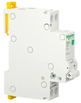 Schneider Installatie Automaat 1P + N 16A C-kar - R9P19616