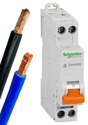 Schneider B16 Installatie Automaat 1P+N Uitbreidingsset (300mm) - 19187