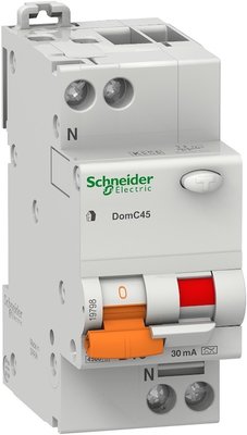 Schneider Aardlek Automaat B16 uitbreidingsset (300mm) 1P+N 30mA - 19798
