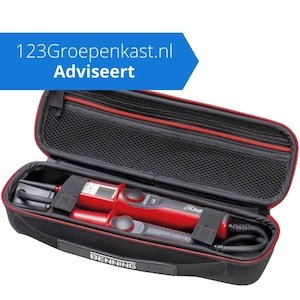 BENNING Duspol Digital Tweepolige Spanningtester + Draagtas Premium